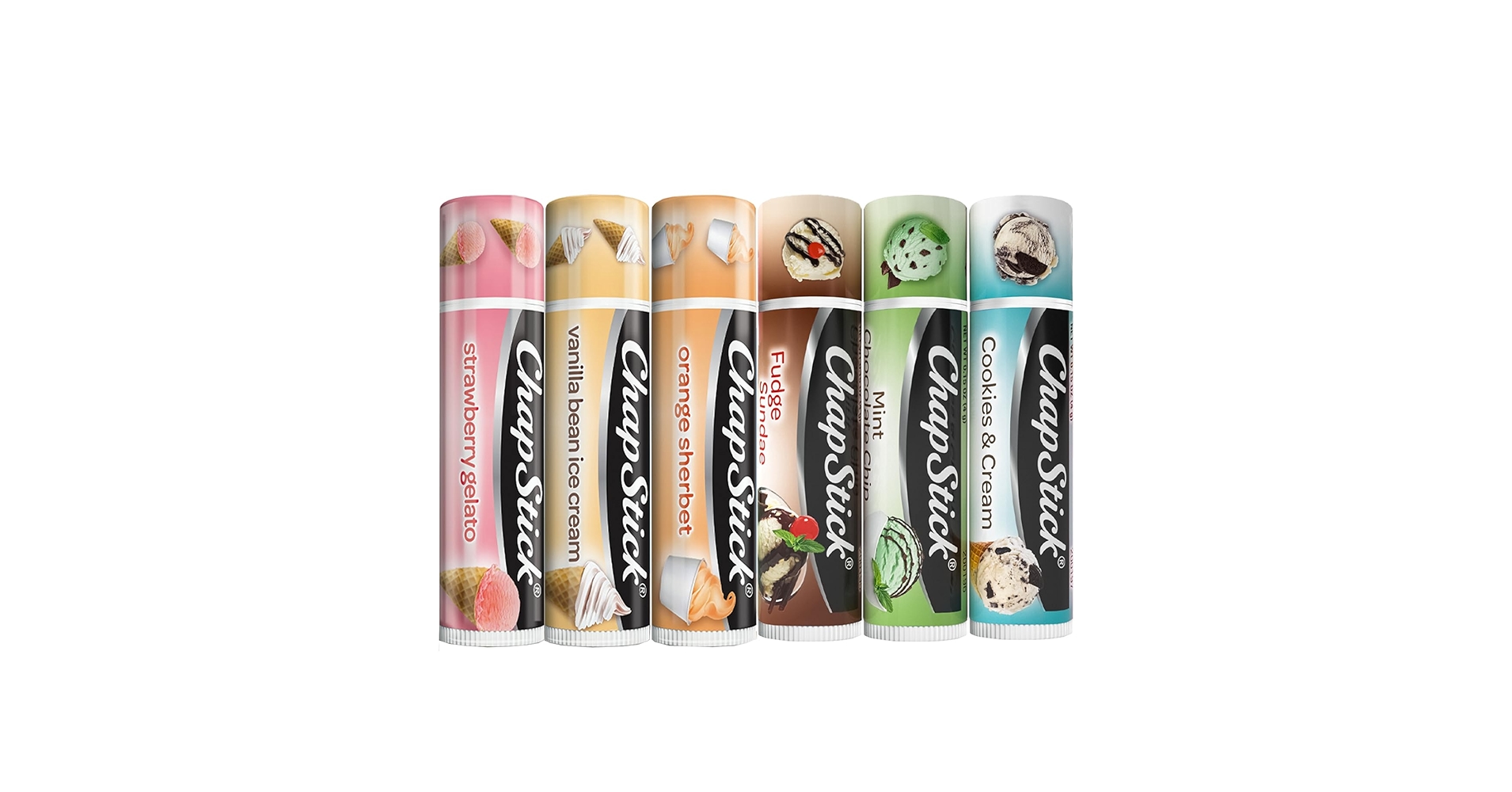 Amazon.com : ChapStick Lip Balm, Ice Cream Collection 3-Pack